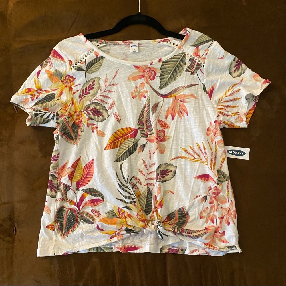 Old Navy tropical tee